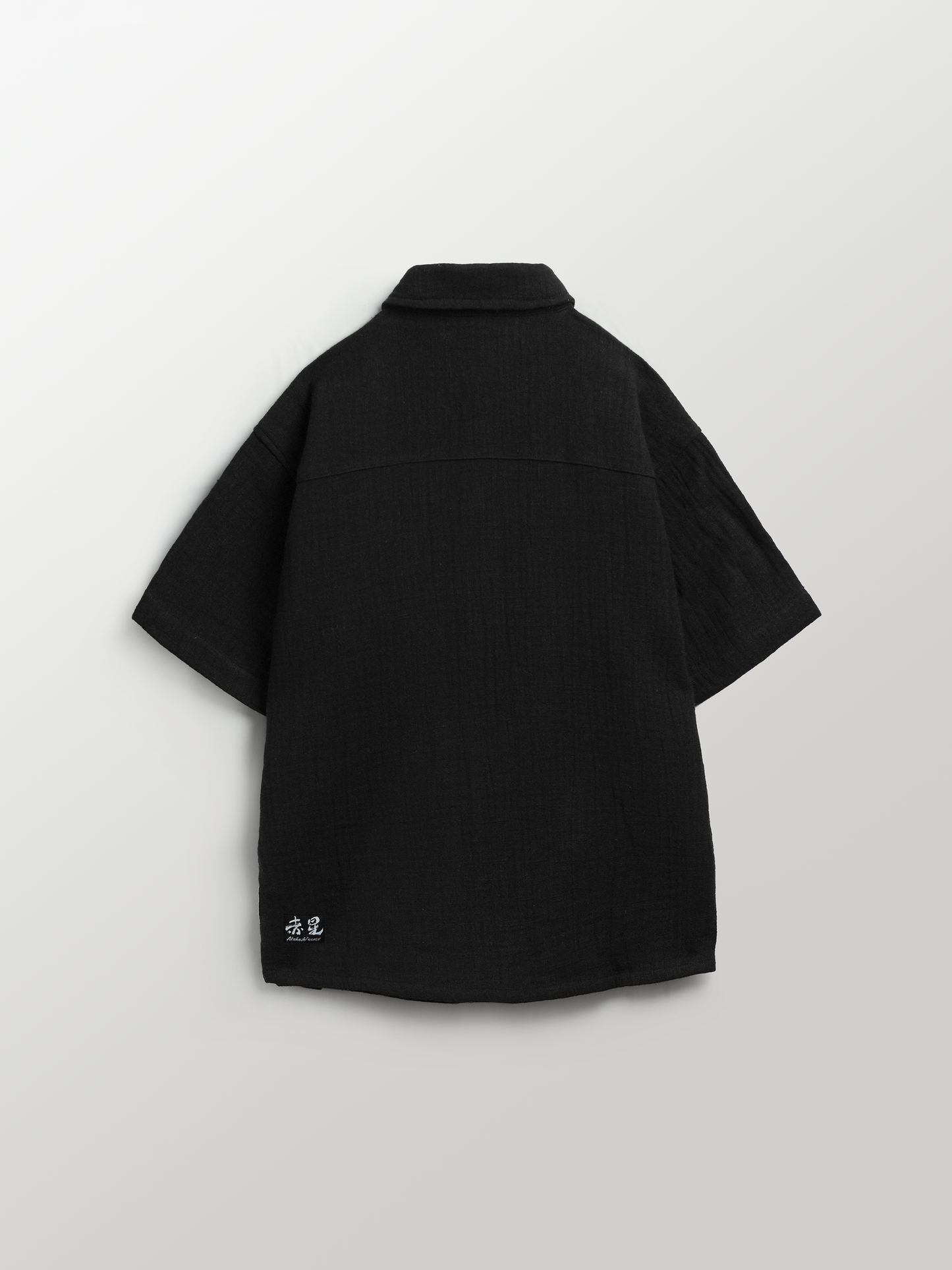 AKAHOSHI SMOCK SHIRT [BLACK]