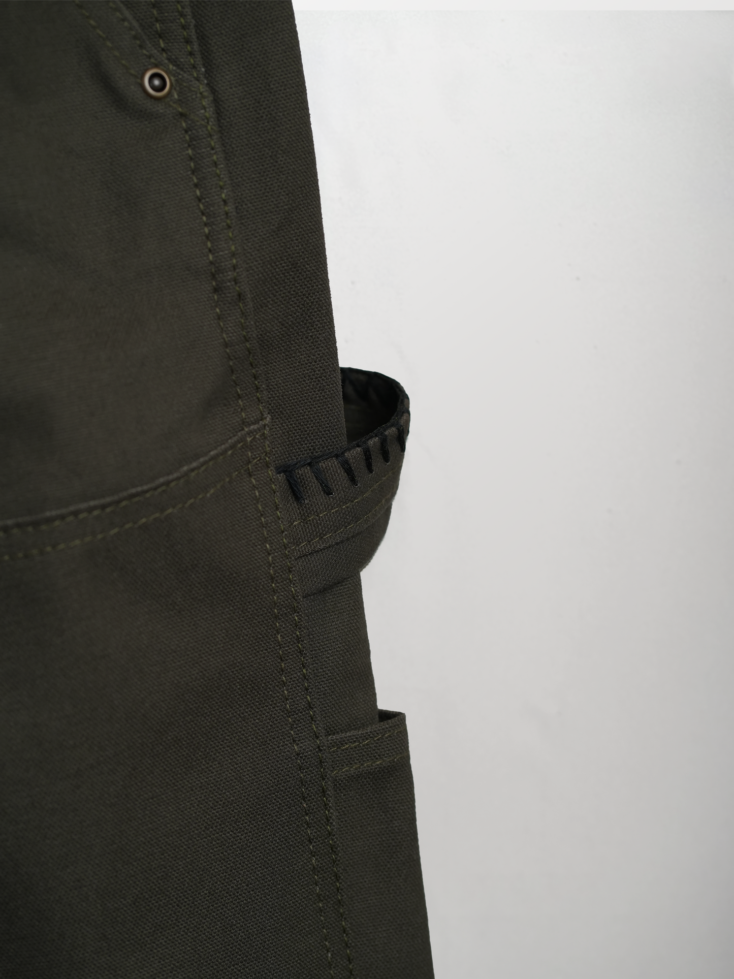 AKAHOSHI WORK PANTS [NORI]