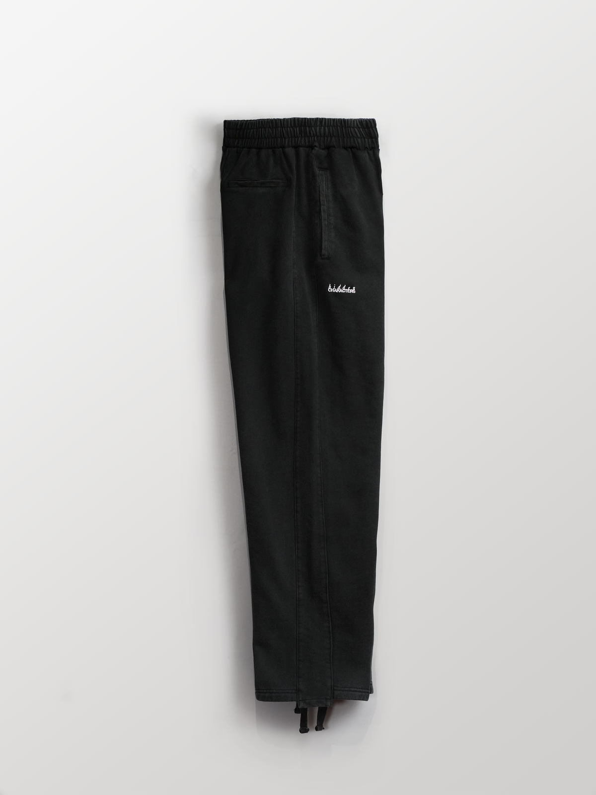 DART SWEAT PANTS [RINSED BLACK]
