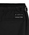 COMBO PLEATED PANTS [CHARCOAL]