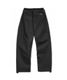 COMBO PLEATED PANTS [CHARCOAL]