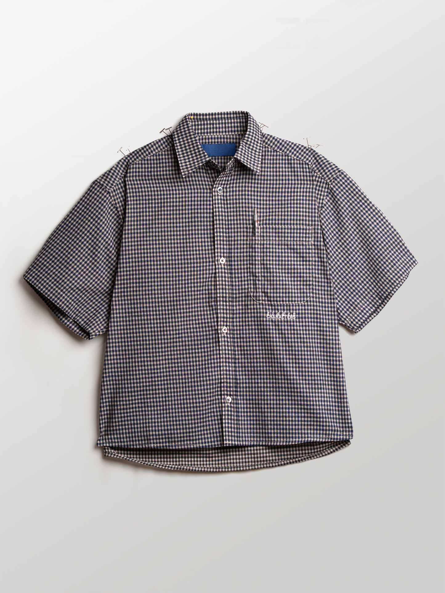 SMOCK SHIRT [BLUE PICNIC]