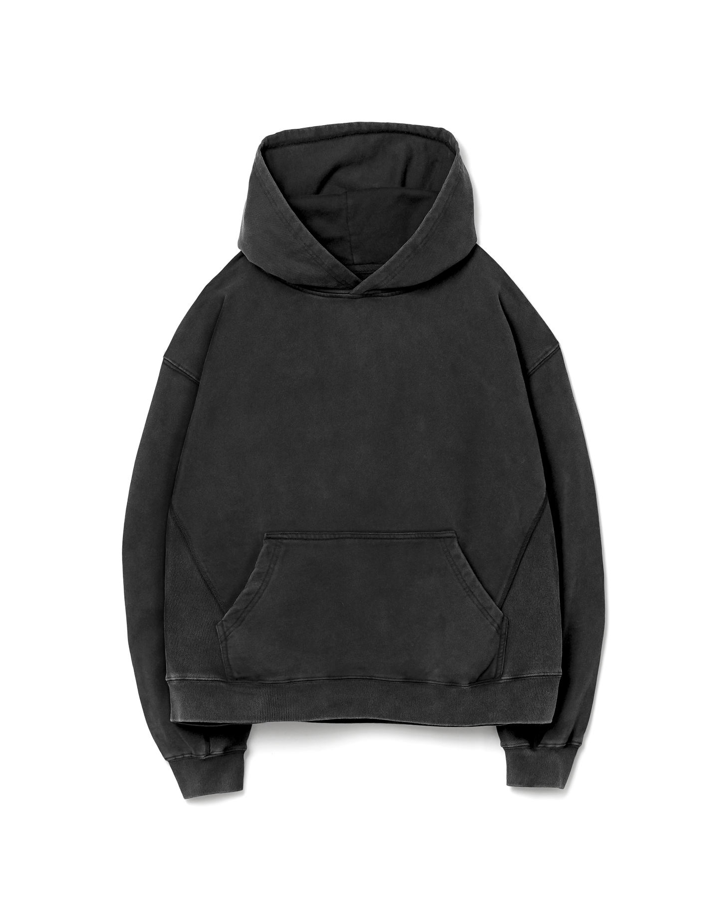 PATCH HOODIE 6.0 [STONE BLACK]