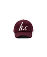 H.C WOOL HAT [BURGUNDY]