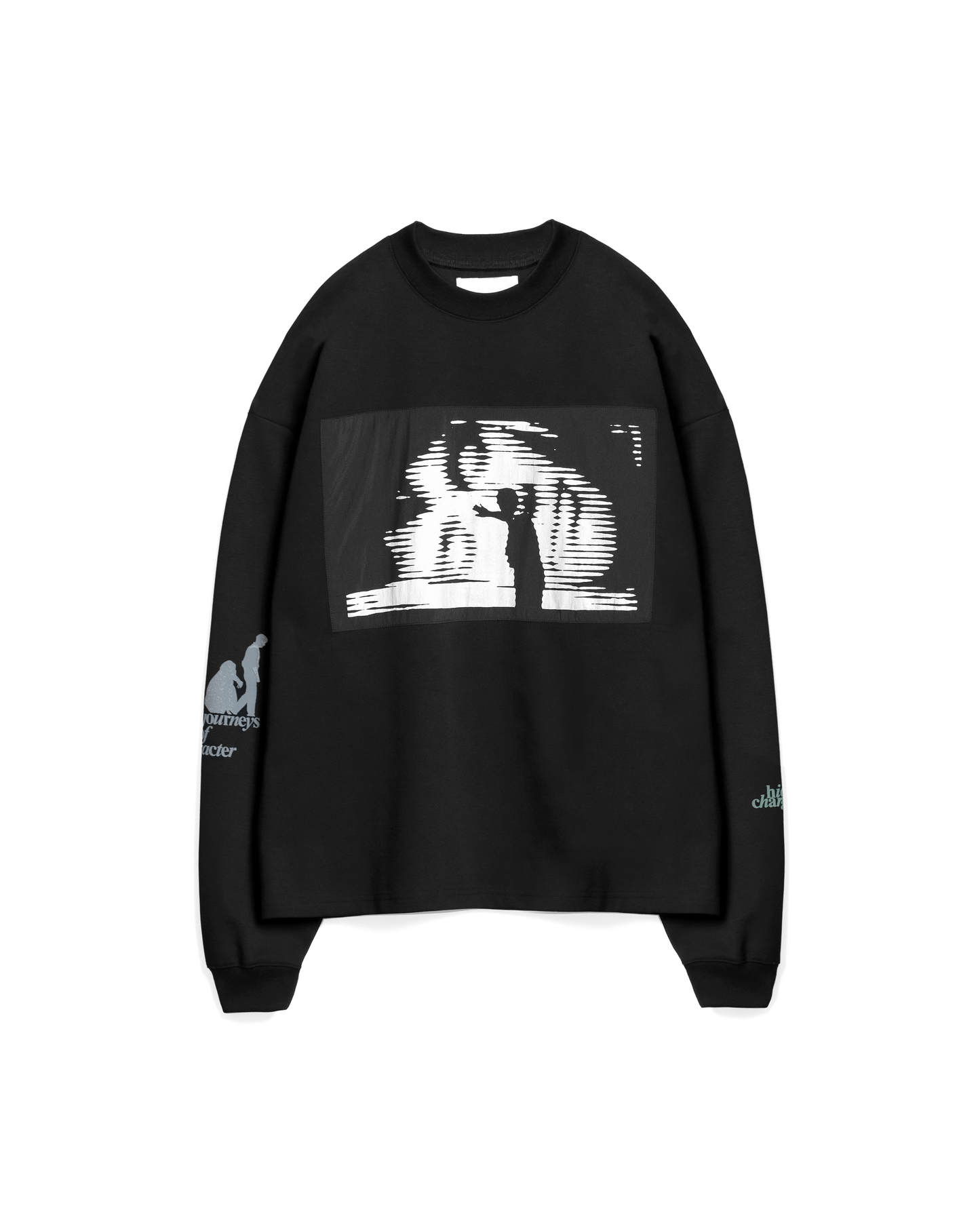 JOURNEYS SWOLE LONG SLEEVE SHIRT [BLACK]