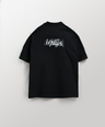 LEATHER TEE [BLACK]