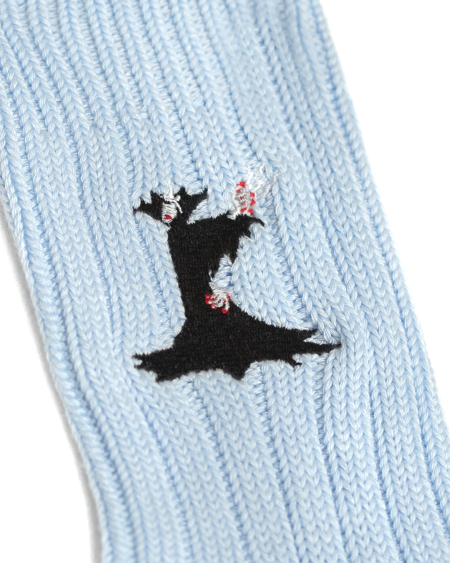 MALEFICENT SOCKS [BLUE]