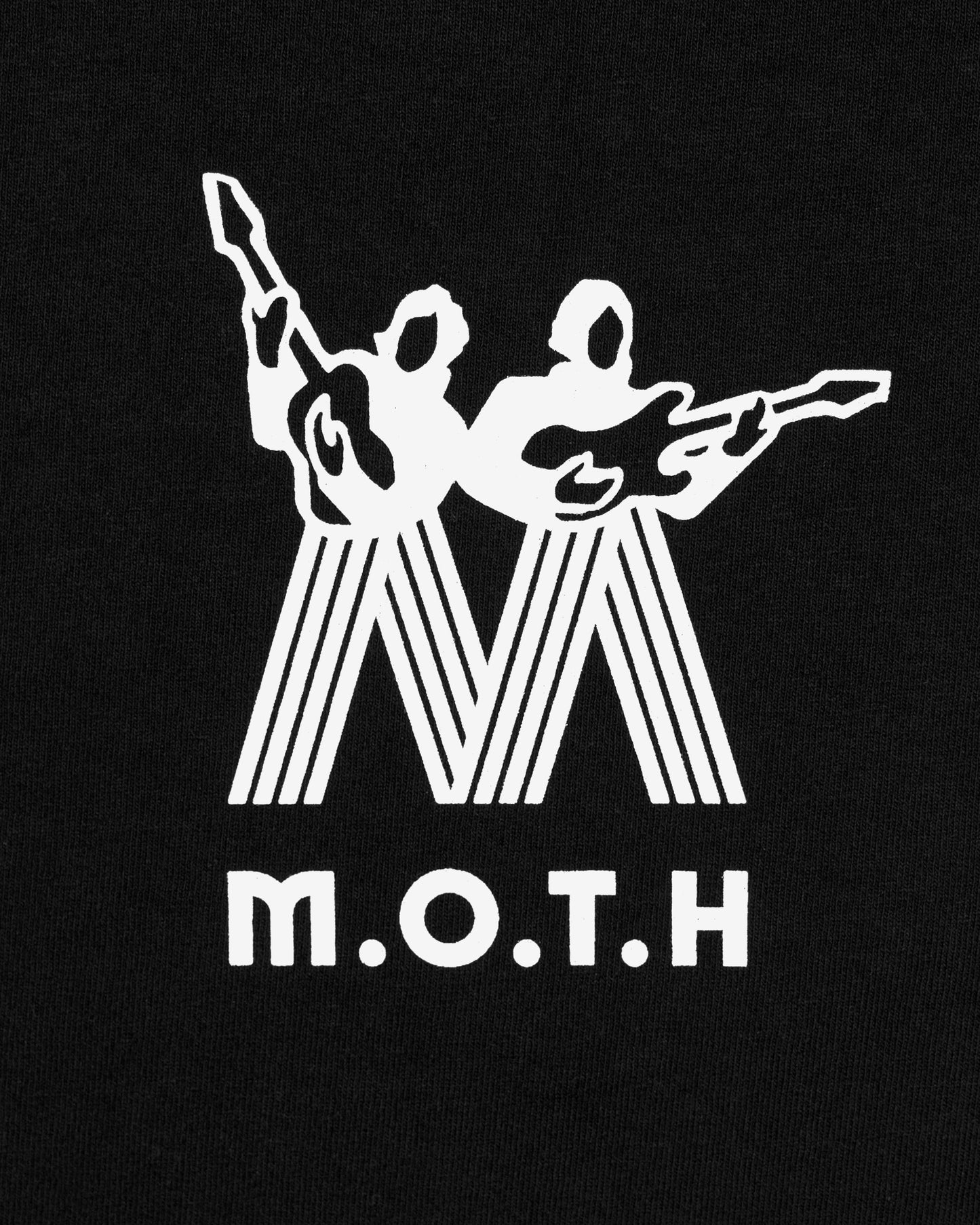 H.C x MOTH SOUNDSCAPES T-SHIRT [BLACK]