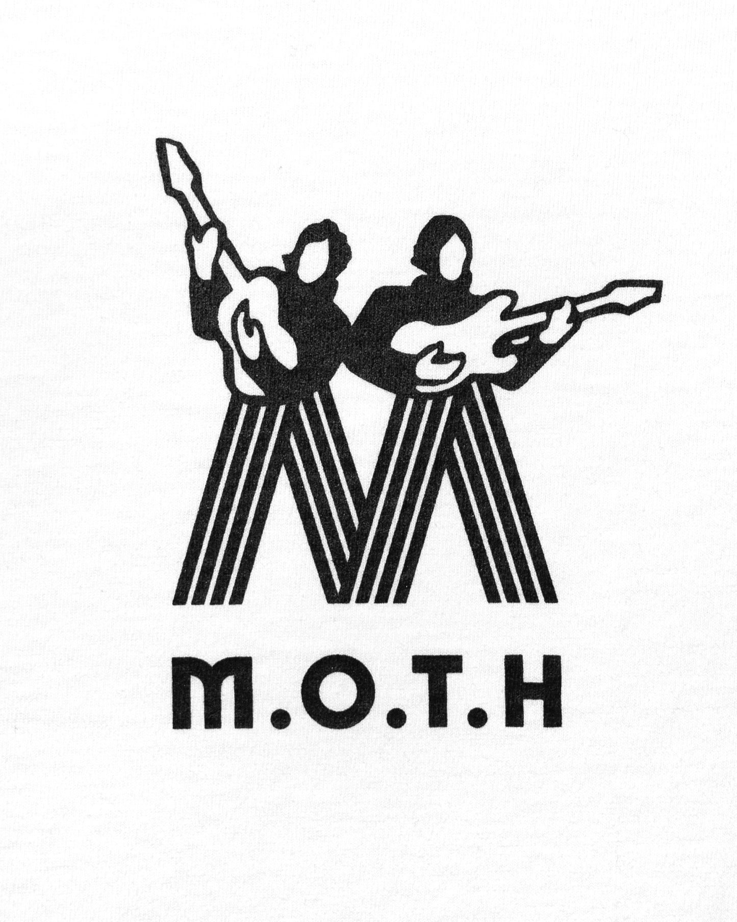 H.C x MOTH SOUNDSCAPES T-SHIRT [WHITE]