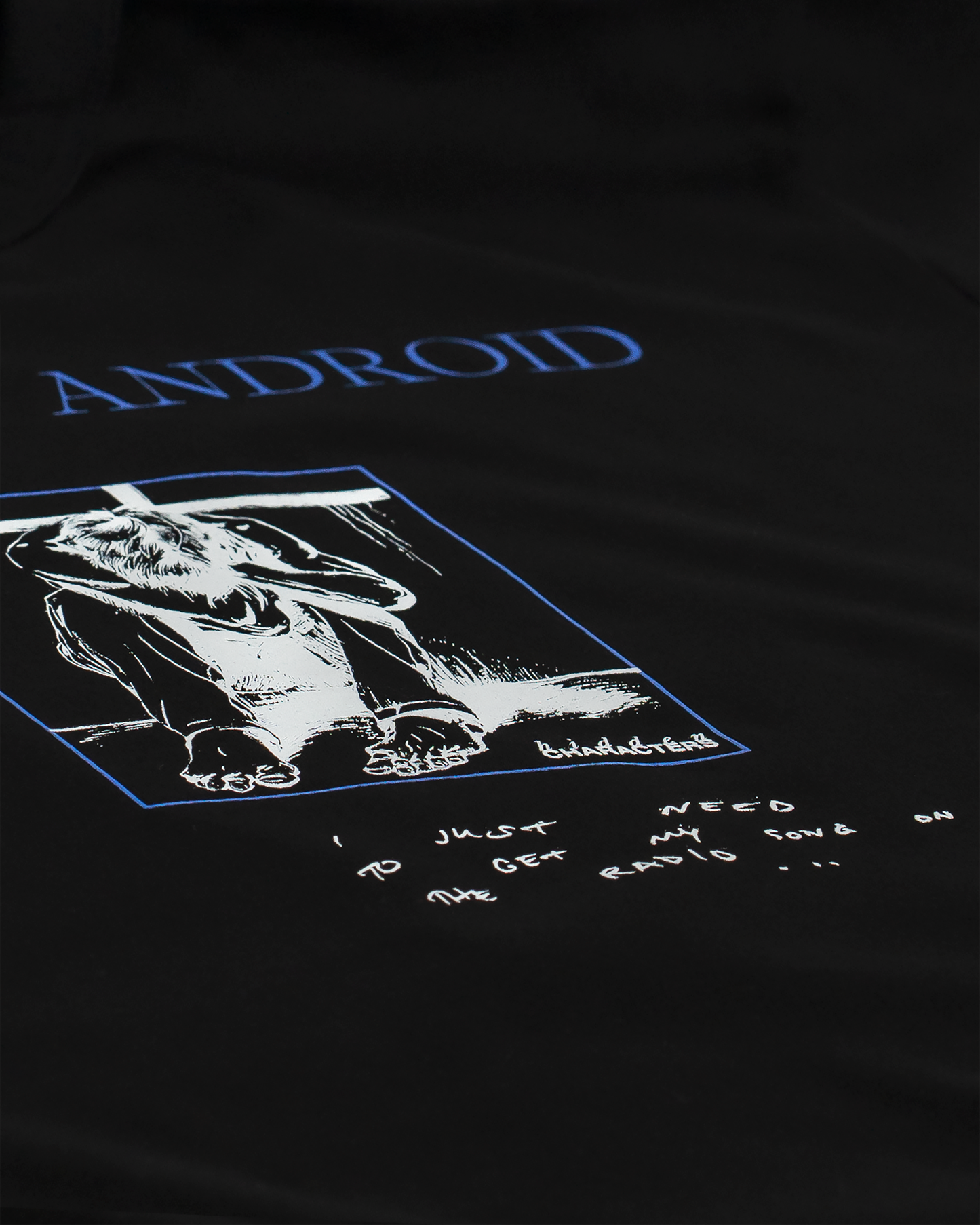 PARANOID ANDROID T-SHIRT [BLACK]