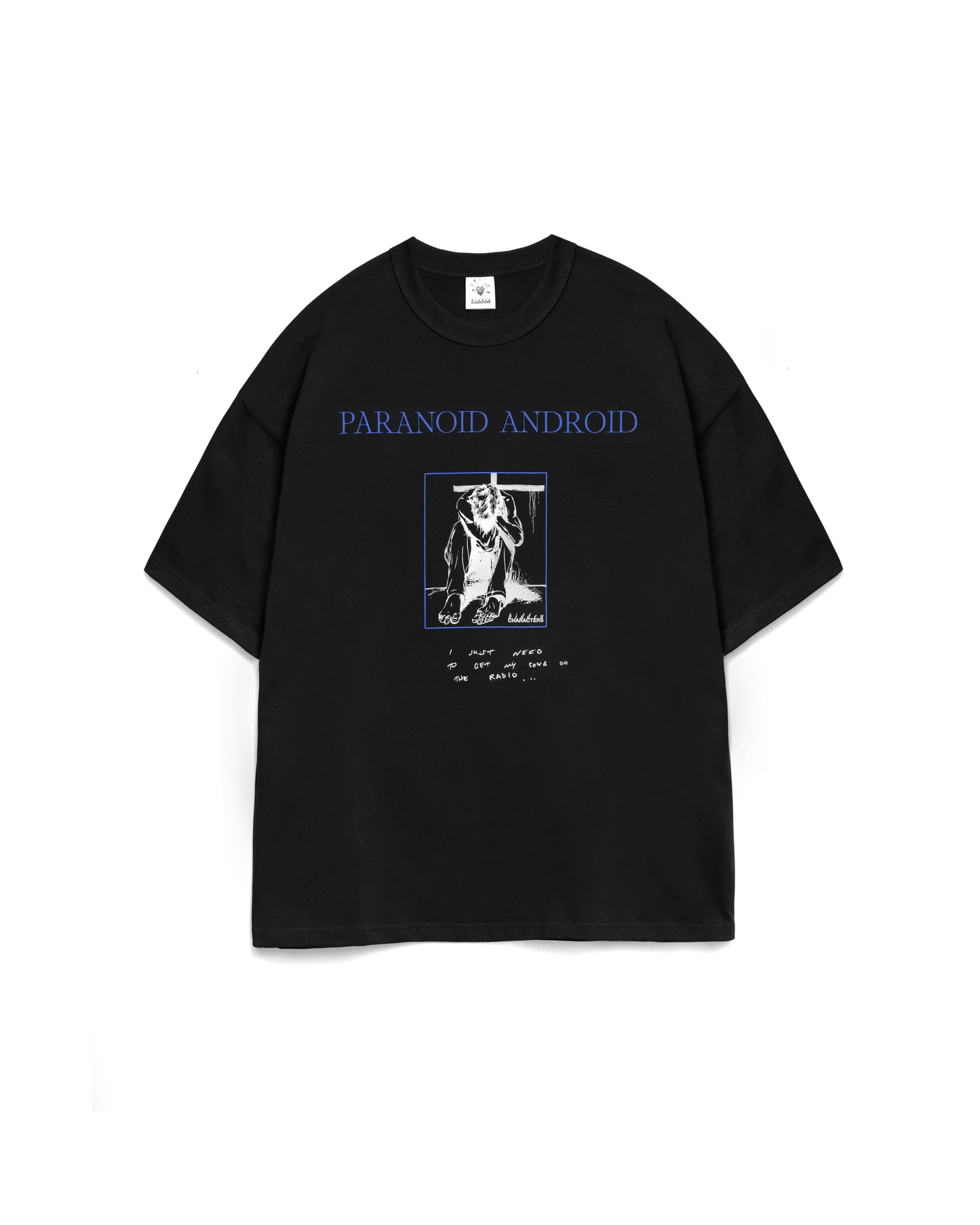 PARANOID ANDROID T-SHIRT [BLACK]