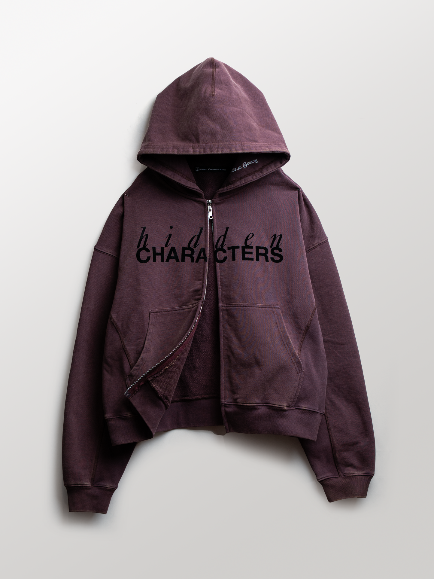 VELVET ACRES HOODIE [BERRY]
