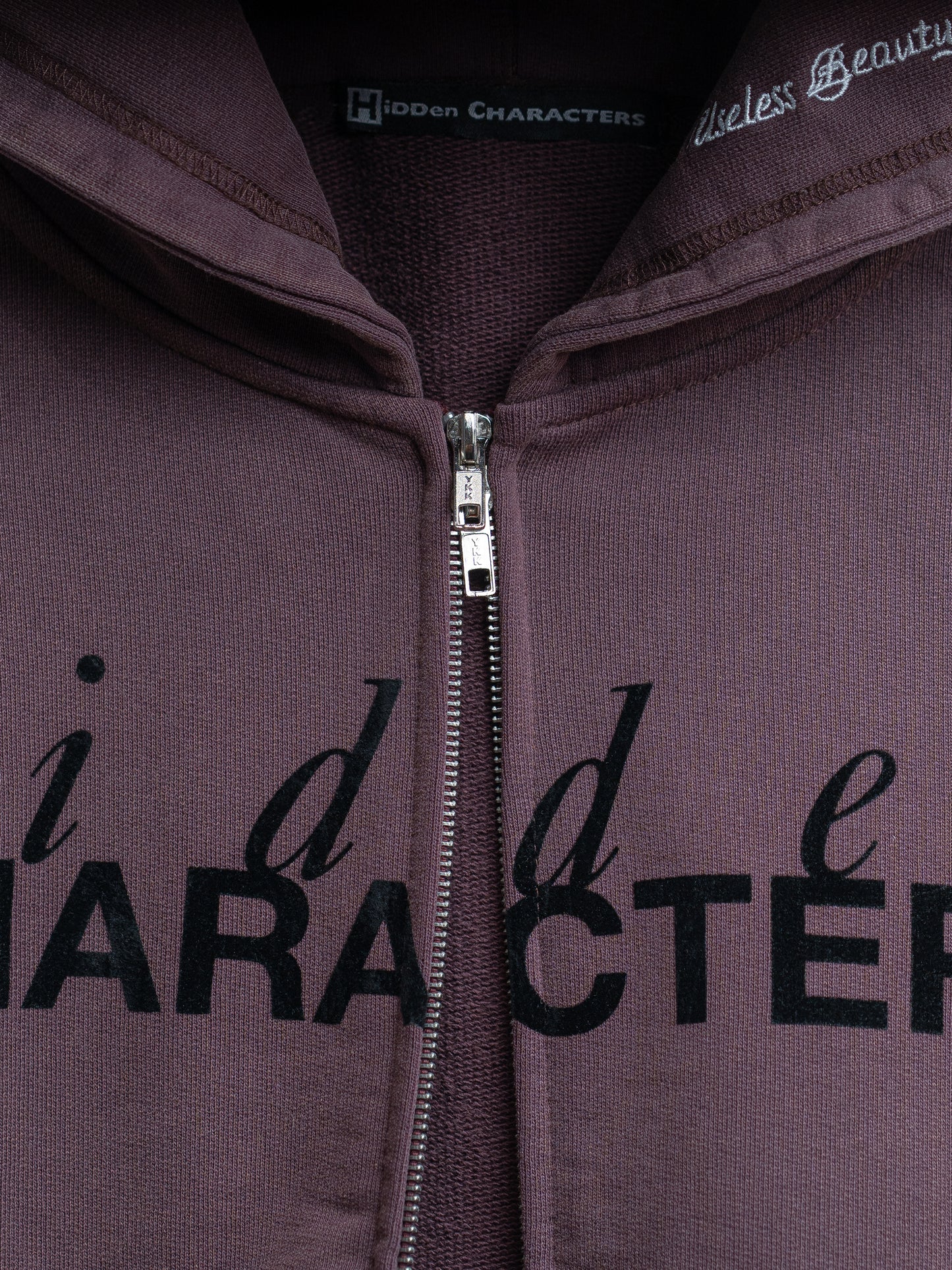VELVET ACRES HOODIE [BERRY]
