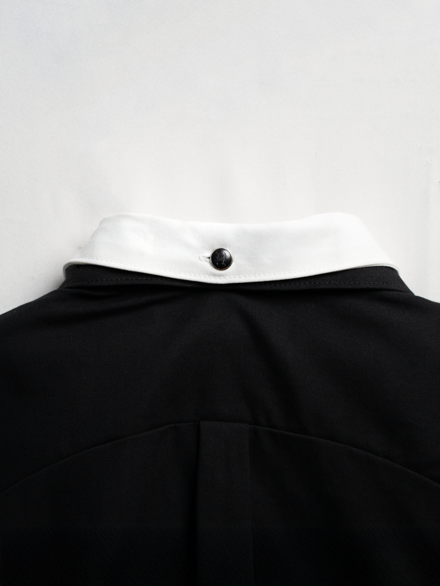 DOUBLE COLLAR SHIRT [BLACK]