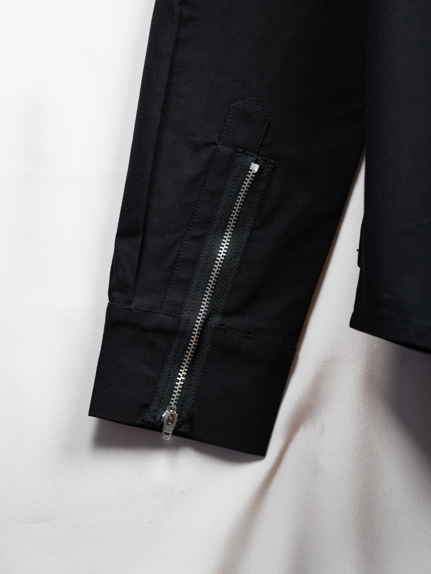 DOUBLE COLLAR SHIRT [BLACK]