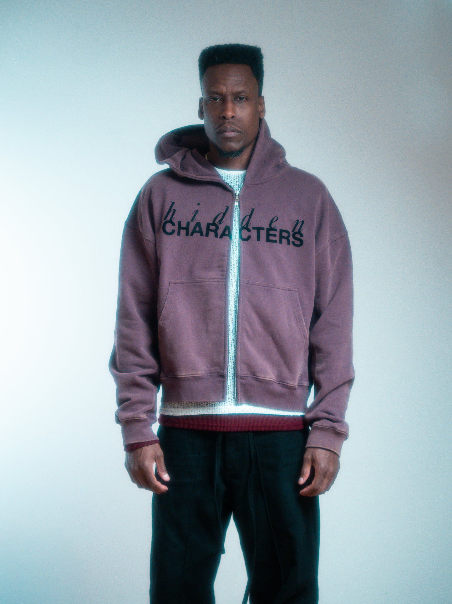 VELVET ACRES HOODIE [BERRY]