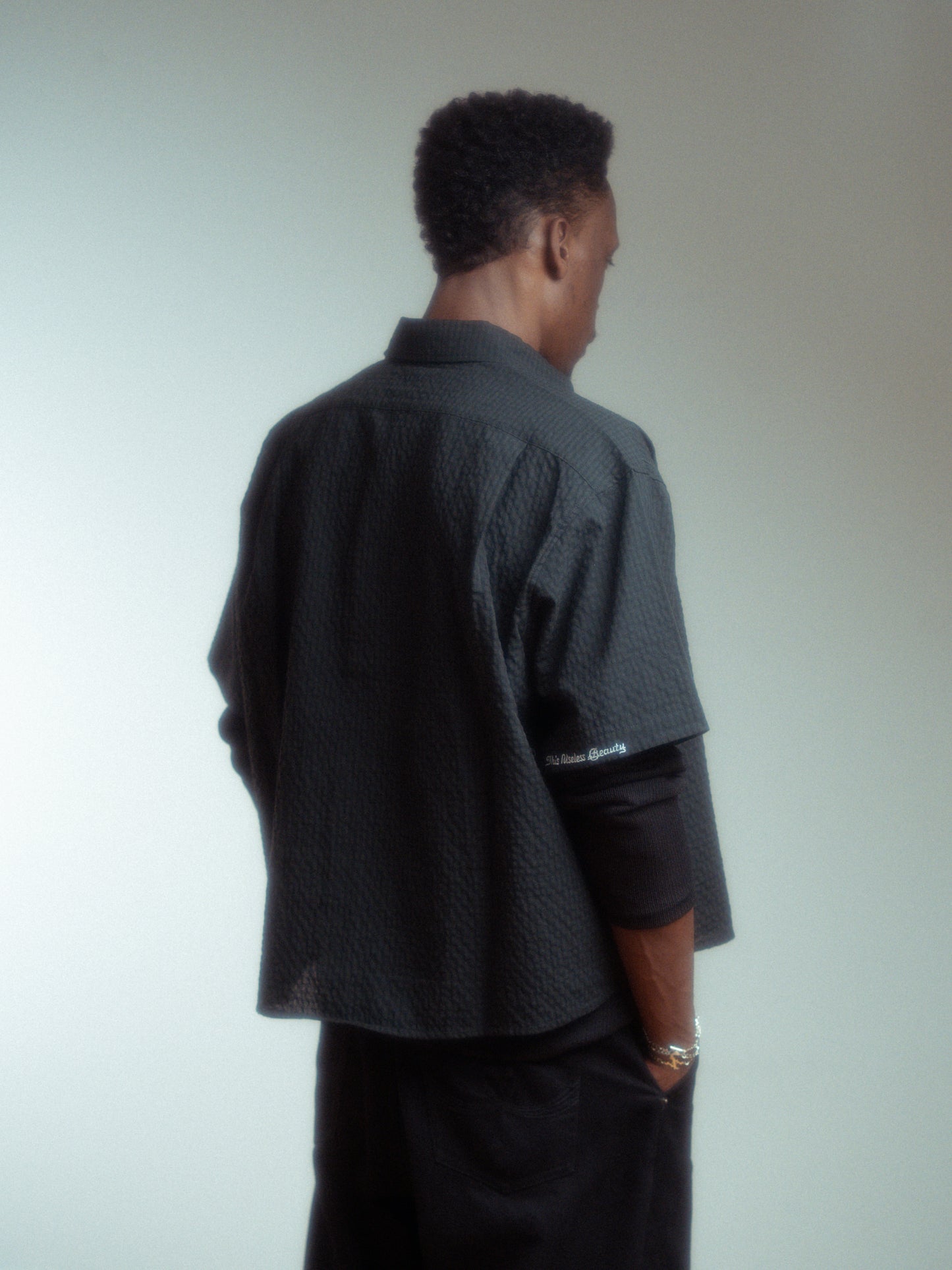 SMOCK SHIRT [SEER SUCKER]