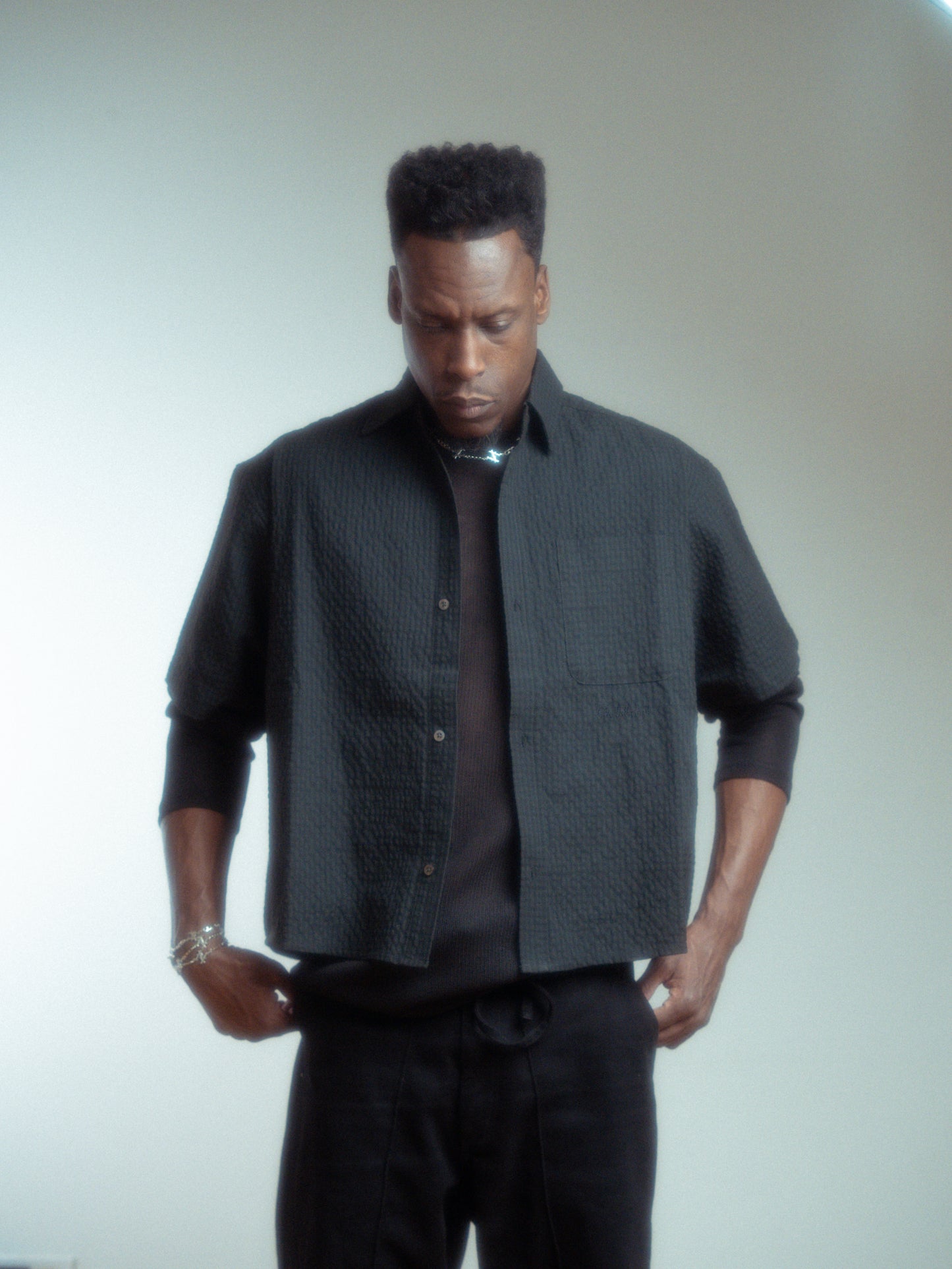 SMOCK SHIRT [SEER SUCKER]