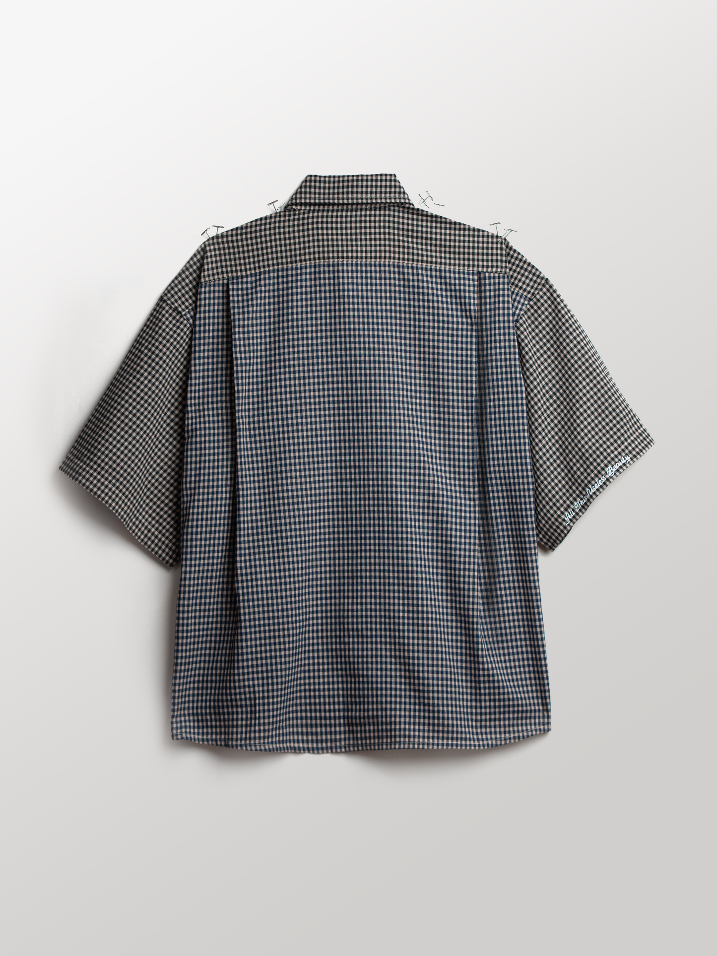 SMOCK SHIRT [BLACK PICNIC]