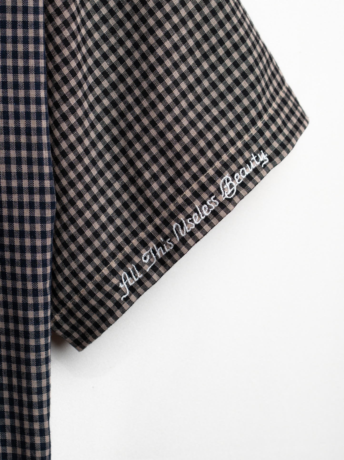 SMOCK SHIRT [BLACK PICNIC]
