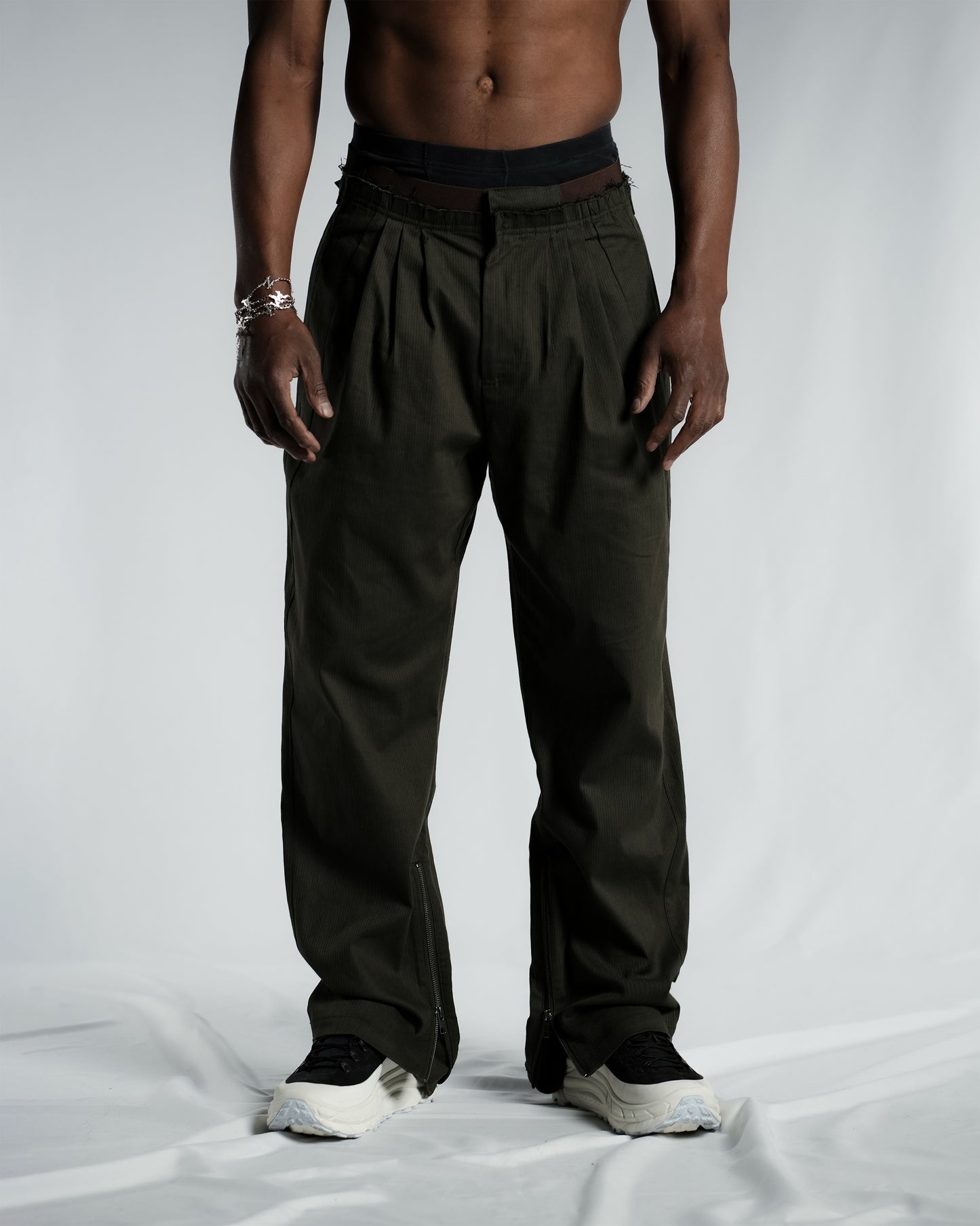 COMBO PANTS [GREEN]