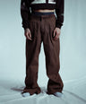 COMBO PANTS [BROWN]