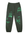 OH THE FACES SWEATPANT [GREEN]